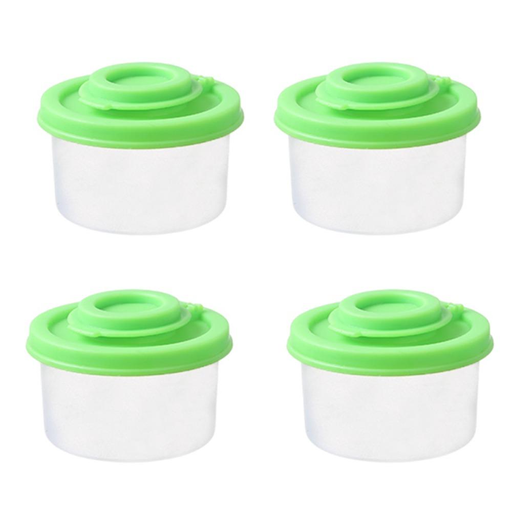 4Pcs Mini Seasoning Jar Dustproof 50ml Spice Tools Airtight Seal Insect-proof Salt Pepper Shake Bottle Lunch Box