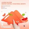 New Silicone Cutting Board Non-Slip Kitchen Mat for Meat and Vegetable Dishwasher Safe Silicone Chopping Boards BPA