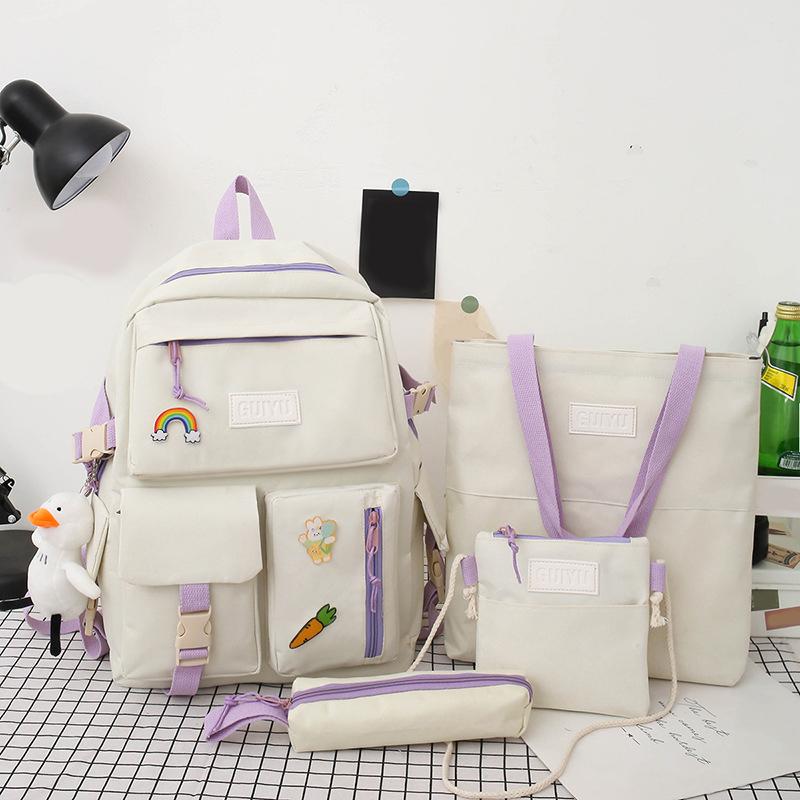 Cute girl backpack backpack for high school high capacity backpack