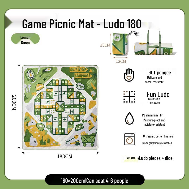MOBIGARDEN Warm Glow Game Picnic Mat