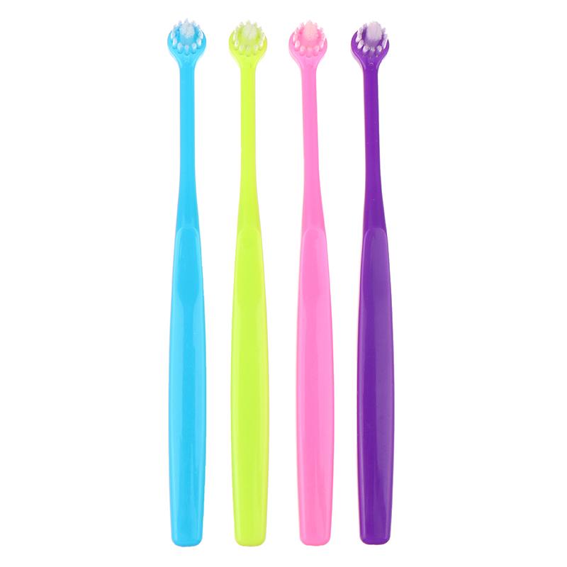 1Pc Orthodontic Interdental Brush Single-Beam Soft Toothbrush for Oral Care Small Head Soft Hair Design for Adult Teeth Cleaning