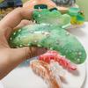 Waterproof Acrylic Rhinestone Hair Claw Korean Style Girl Hair Accessories  Gifts
