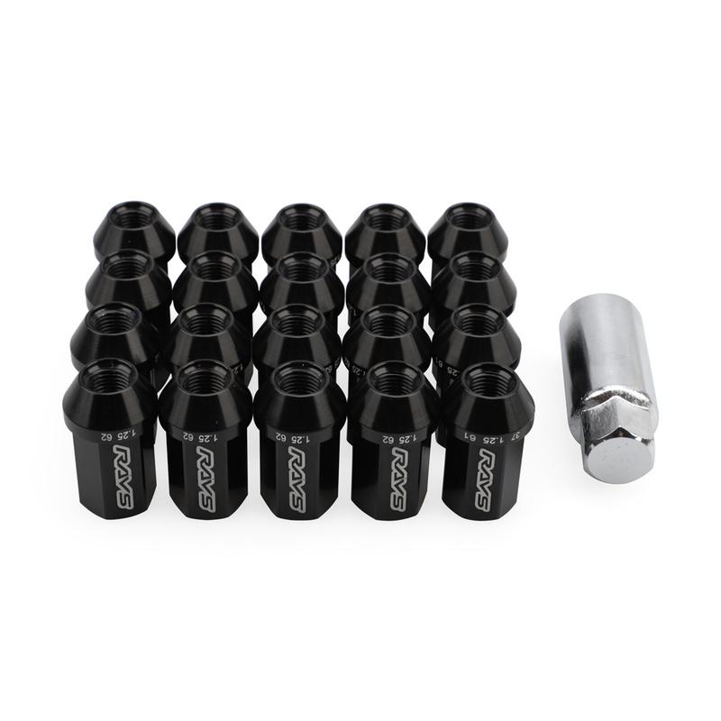 Aluminum Car Wheel Lock Nuts Racing Lug Nuts Length 42MM 12x1.5/1.25 for RAYS Racing Nuts Car Accessories Universial New