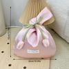 Chinese Ethnic Style Cloth Wrist Bag Handheld Flower Handbag Mini Hanfu Cheongsam Bag Female Cosplay Handbag Matching Bag