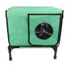 Elevated Heated Cat House Warm Weatherproof Insulated Outside Heated Cat Shelter for Outdoor Kitty