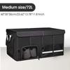 Portable Foldable Trunk Storage Box Waterproof Oxford Cloth Large Capacity Car Organizer for Camping Fishing Universal