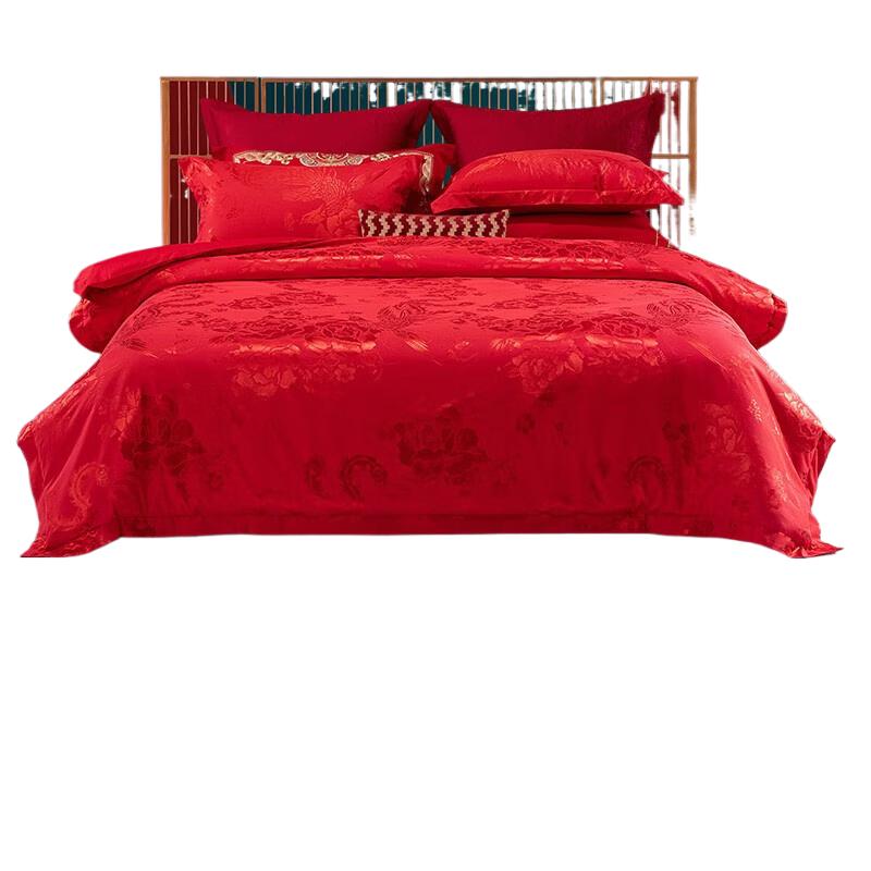 Mercury Home Textiles Хуамонг Пион Свадебный комплект постельного белья