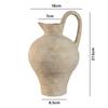 Handmade Ceramic Vase Wabi Sabi Style Pottery Living Room Decor Simulation Flower Arrangement