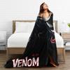 Venom Blanket  Warm Street Trend Plush Throw Blanket For Children Bedroom Flannel Bedspread Bed Cover