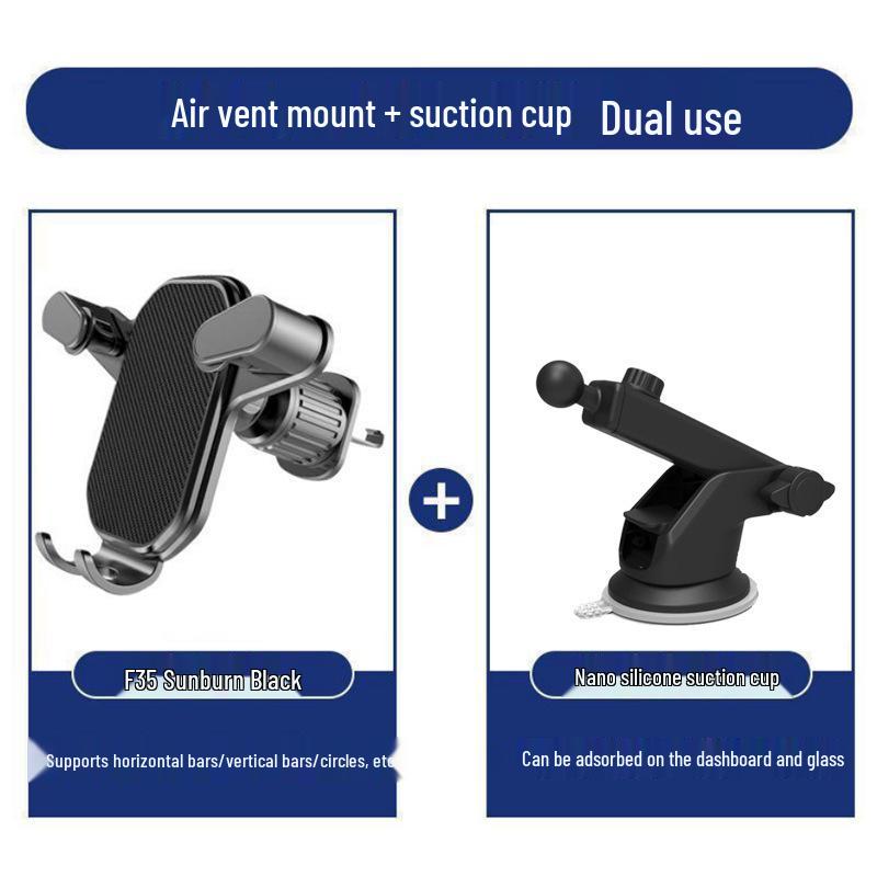 Universal Air Vent Car Phone Holder with Hook, Douyin Style