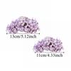 Fashion Sweet Beach Floral Hair Claw Delicate Acrylic Vacation Style Shark Clip Super Fairy Solid color Elegant Hair Clip Women