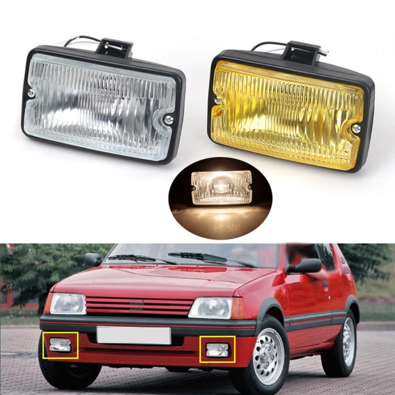 Professional Fog Light Spotlamp 55W Warm Light Lamp Output Perfect For 205 CTI 106 Rainy Foggy Conditions Easy Install