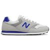 New Balance Nb 393 Retro Versatile Fabric Two-Layer Cowhide Low-Top Casual Running Shoes Unisex sneaker Gray ML393VY1