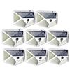 Solar Light Outdoor 100 LED Wall Lamp PIR Motion Sensor Lamp Waterproof Stairs Lights for Courtyard Garden Street Decoration