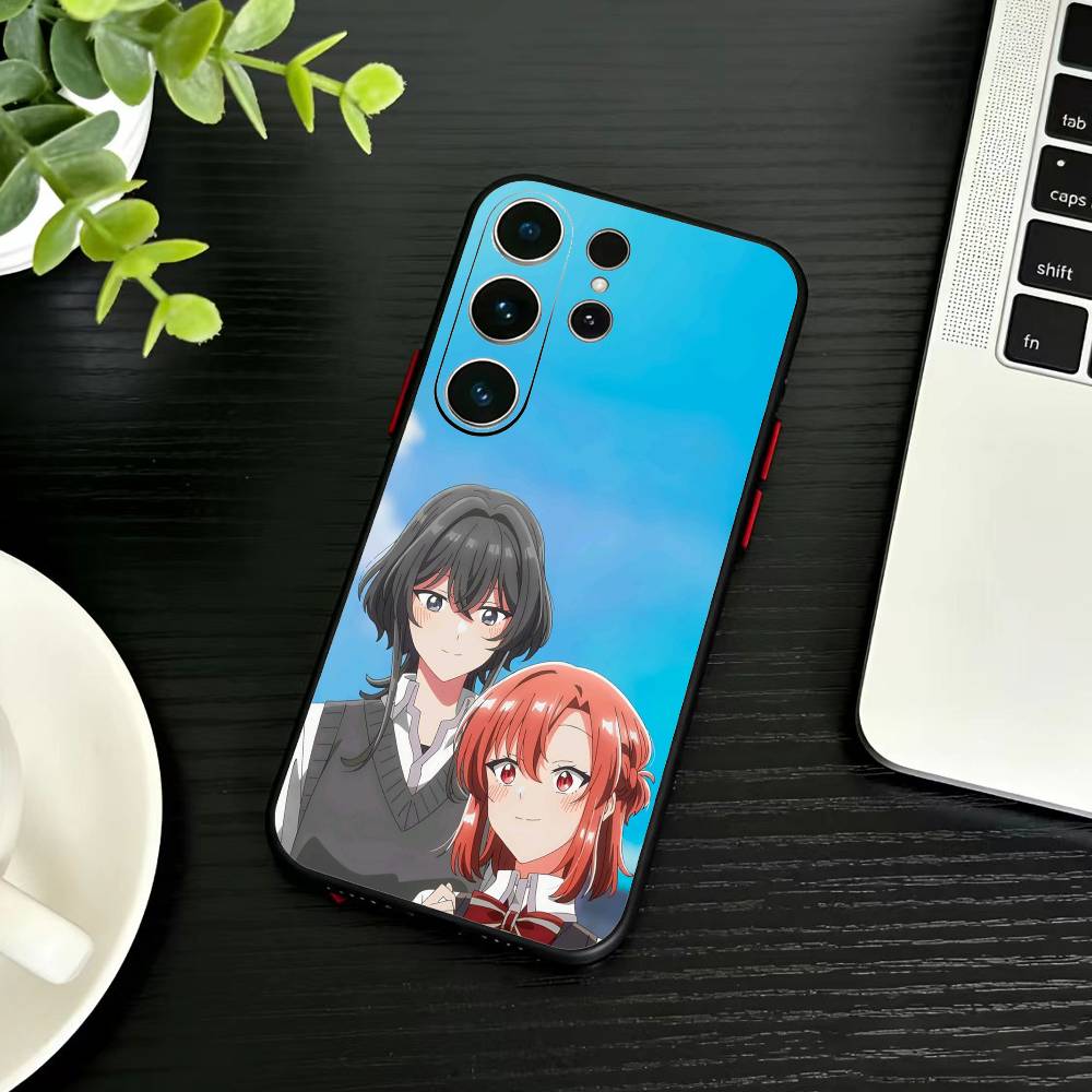 Kino Himari and Asanagi Yori Phone Case For Samsung S26,S25,S24,S23,S22,S21,S20,S30,Ultra,Plus,Fe,Note,5G Black Cover