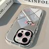 Applicable To iPhone11 Mirror Mobile Phone Case Apple 11promax English P11 Creative 11 Oil Painting Simple Smiley Face