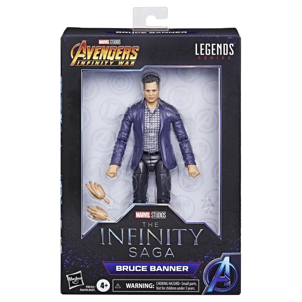 MARVEL Hasbro Marvel Legends Series Bruce Banner, Avengers Infinity War 6 Zoll große Actionfigur, Marvel Legends Actionfigur F8554 Originalprodukt