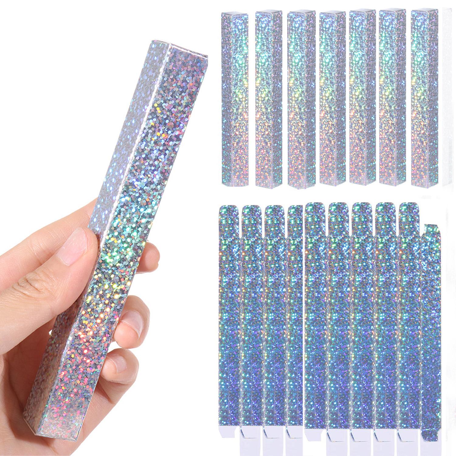 

Iridescent For Eyeliner Empty Glitter Eyeliner Case Packaging Box Eyeliner Boxes Oil Pen Wrapping Holographic Iridescent