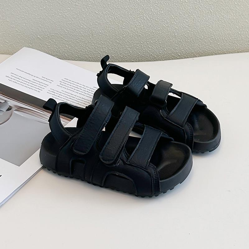 2026 Sommer Kinder rutschfeste Klettverschluss Sandalen mit offenen Zehen