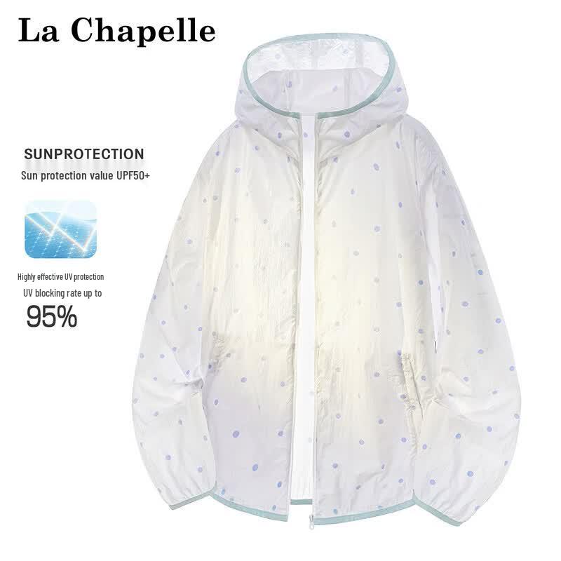La Chapelle Women's Polka Dot Sun Protection Jacket