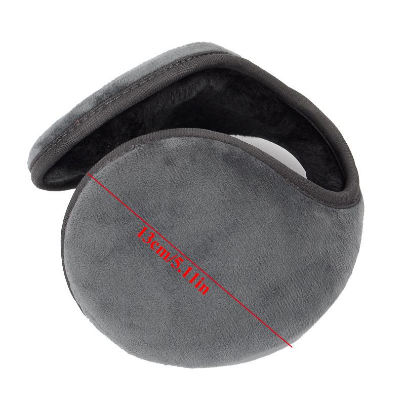 Winter Warm Fur Earmuffs For Men Women Velvet Earlap Headphones Thicken Warmer Ear Cover Outdoor Cycling Ski Plush Ear Protector