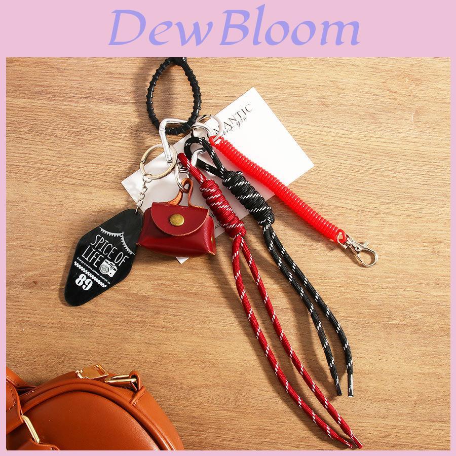 Miu Style Fashion Leather Leopard Print Small Bag With Braided Cord Phone Charm For Winter