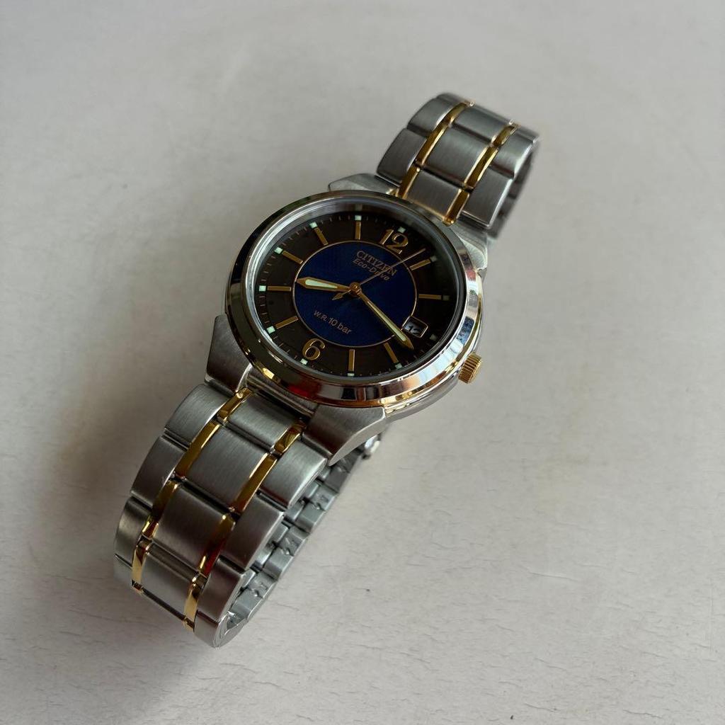Used Citizen New Unused Collection Item Eco-Drive E111 Combi Model