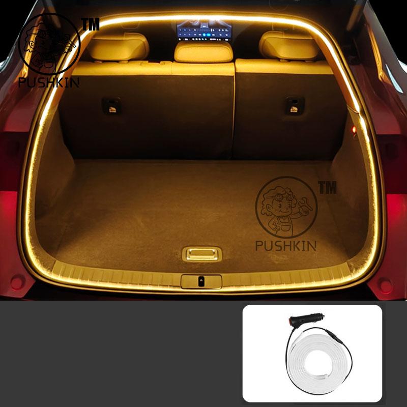 

For Xiaomi YU7 2025 Car Rear Trunk LED Light Bar Strip Trunk Interior Brightening Decorative Lamp Strip Automatic Light