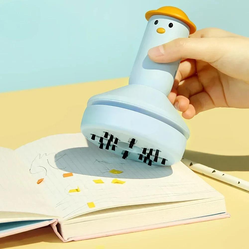 Desktop Vacuum Cleaner Creative and Fun Mini Cartoon Cute Portable Children To Clean Keyboards and Paper Scraps Vacuum Cleaner