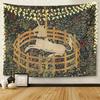 Tapestry Medieval Wall Semtomna