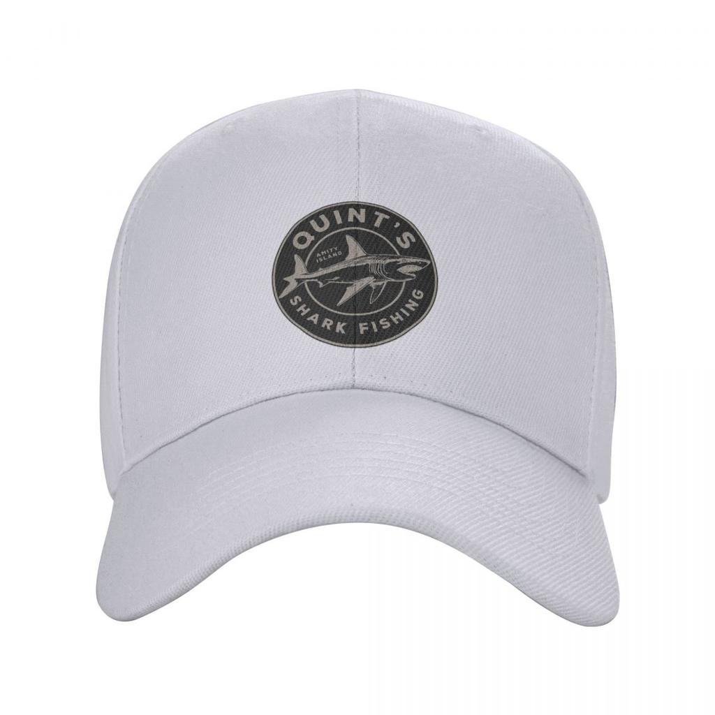 Quints Shark Fishing Amity Island 1975 Baseball Caps Snapback Men Women Hats Casual Cap Sports Baseball Hat Casquette