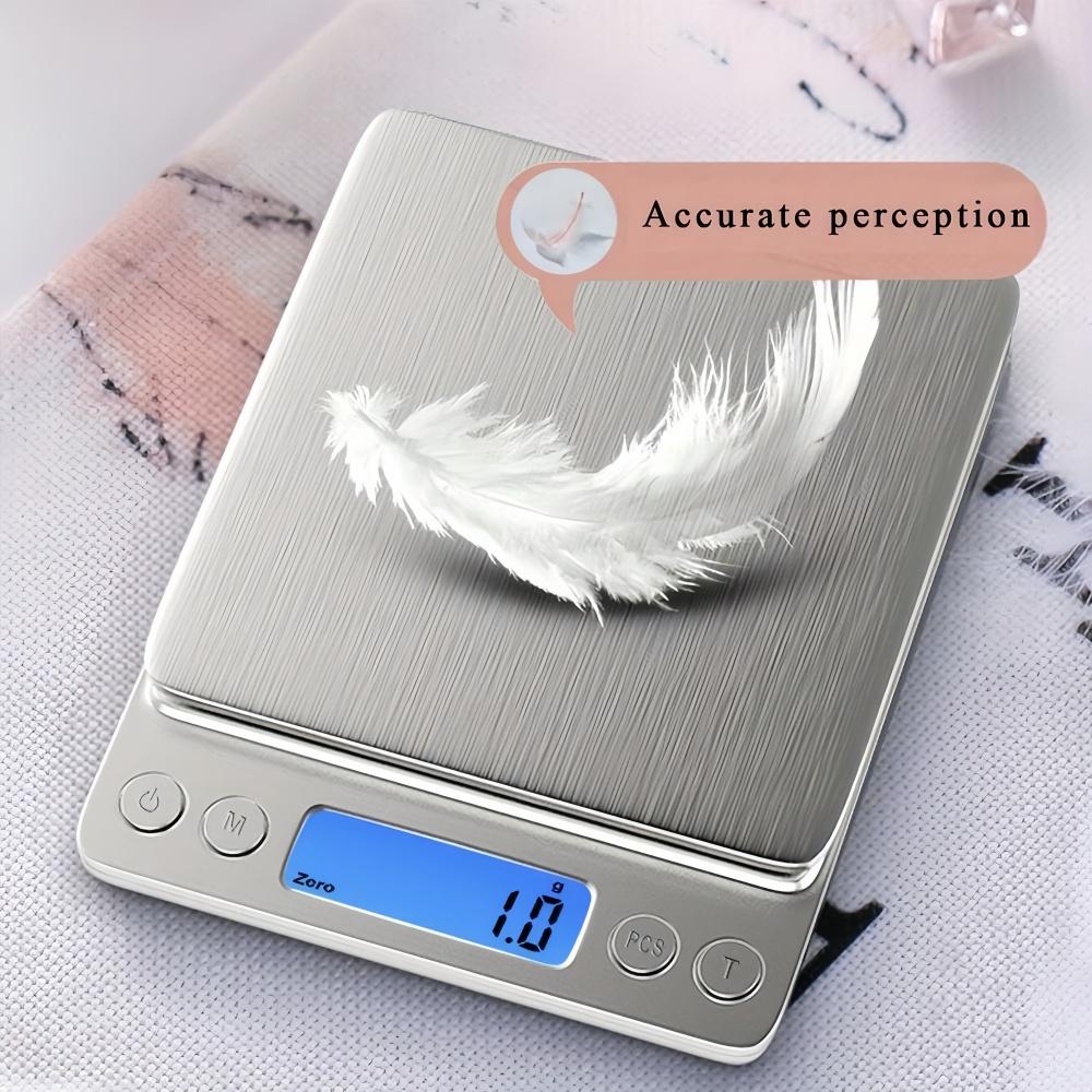 High-precision Digital Food Scale Kitchen Scale Multi-unit Smart Counting HD Display Jewelry Coffee Tea Baking Essential Tool