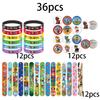  Birthday Party Supplies Tableware Set with Tablecloth Napkin Paper Cups Stickers Banner Backdrop - Complete Party Kit
