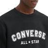 Converse Go To All Star Sweatshirt Unisex Black 10025422-A01