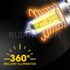 Ruiansion 2pcs H7 Halogen Headlight Bulb Fog Lamp 100W 24V Yellow Bulb