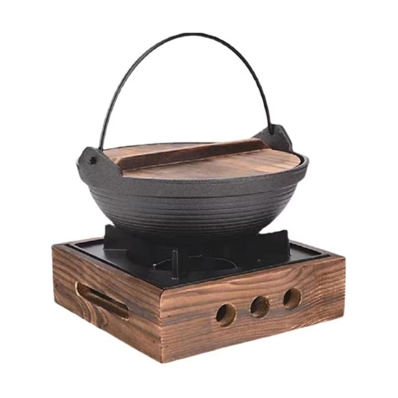 Portable Wood Cooking Grills Stove Compact Outdoor Camp BBQ Cooking Furnaces For Camping Picnics And Backpacking