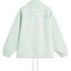 Li Ning Sports Trend Series Comfortable Casual Brand Logo Print Simple Polo Button Loose Jacket Unisex Jackets Light-Moss-Blue AFDU365-3