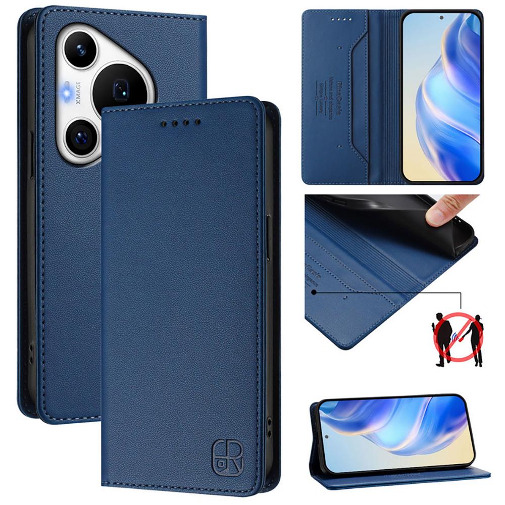 Pura 80 Pro Plus 5G 2025 Luxury Case For Huawei Pura 80 Ultra Magnetic Leather Card Flip Book Cover Pura 80 80Pro Wallet Funda