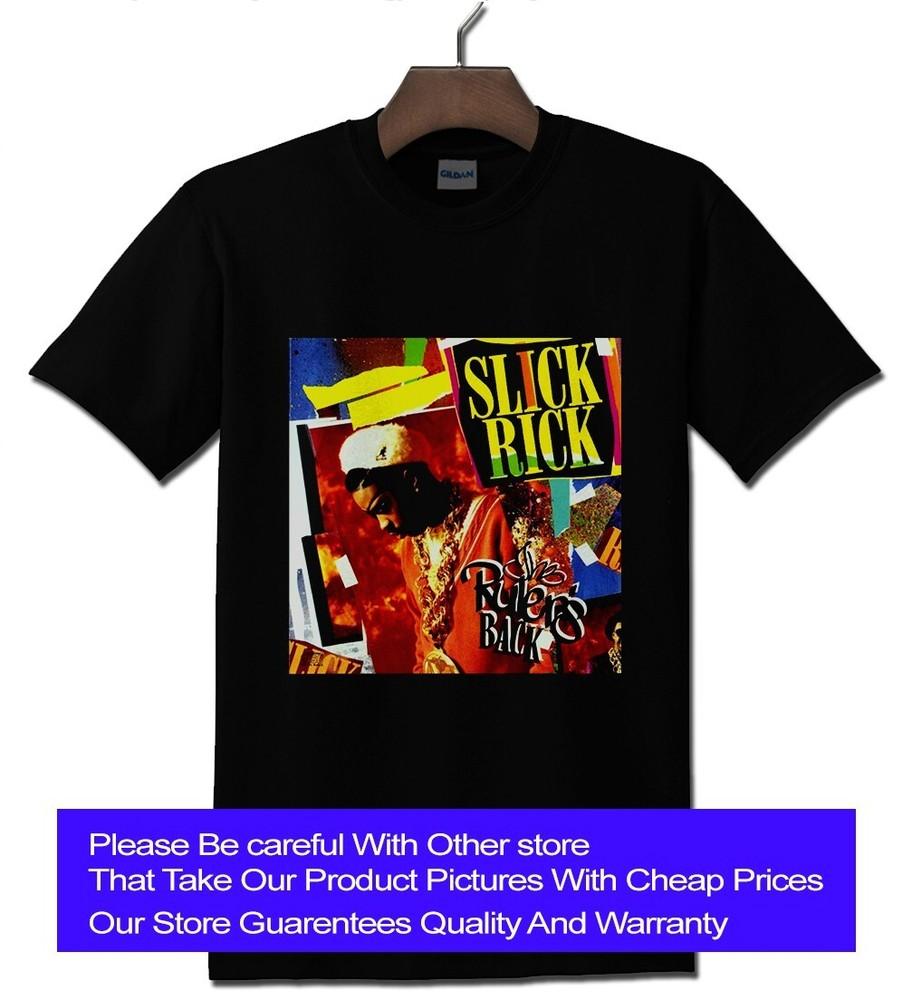 Slick Rick The Ruler's Back Black T-shirt S - 5XL Unisex T-Shirt