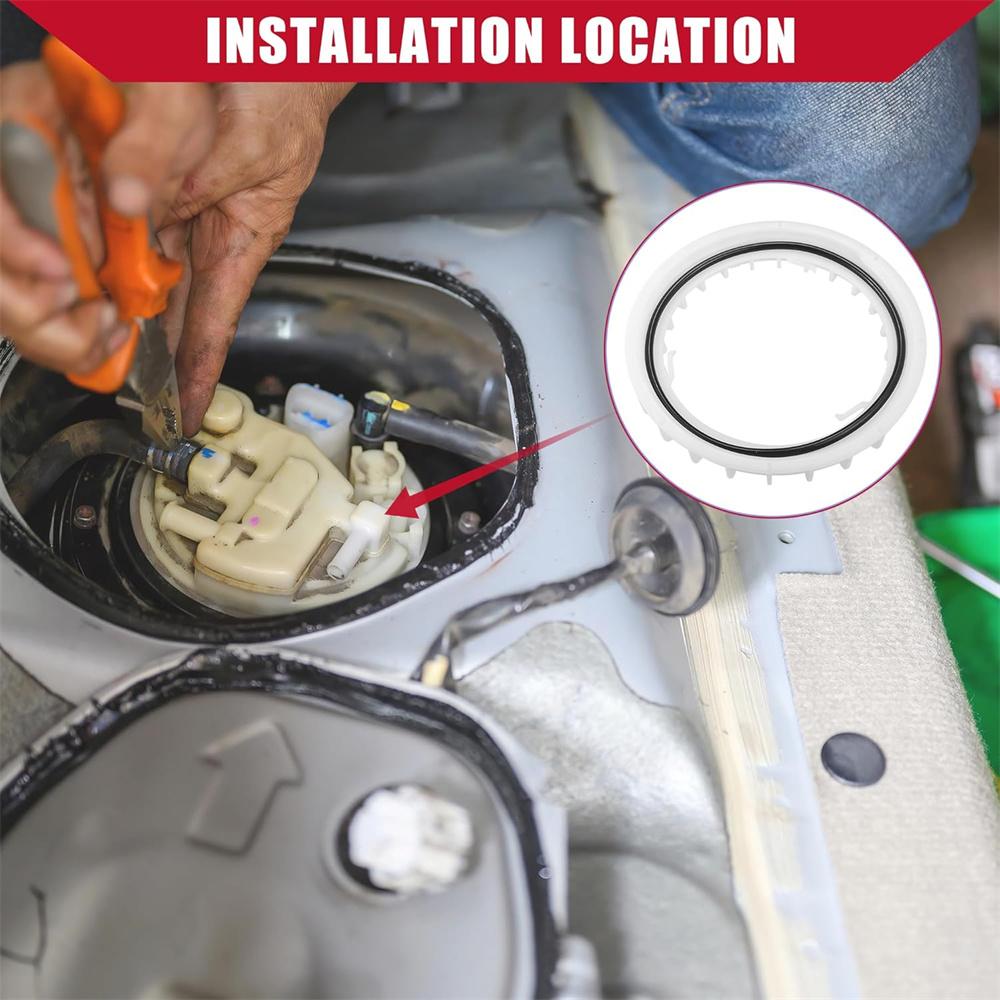 Fuel Gauge Tank Locking Ring Retainer With Gasket For Toyota Prius Yaris 2012-18