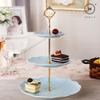Homlly Ceramic Macaron Stand (3 tiers)