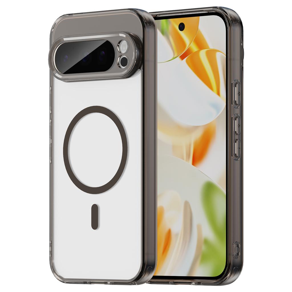 Google Pixel 9 Pro Clear Phone Case,Non-Yellowing Magnetic Phone Case for Google Pixel 9 Pro