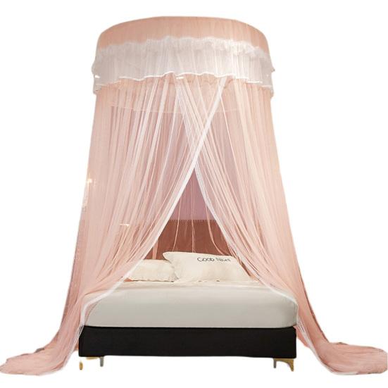 Attractive Lace Patchwork Decorative Soft Reading Nook Canopies Yarn Girl Dome Netting Castle Home Supplies Ceiling Mosquito Net