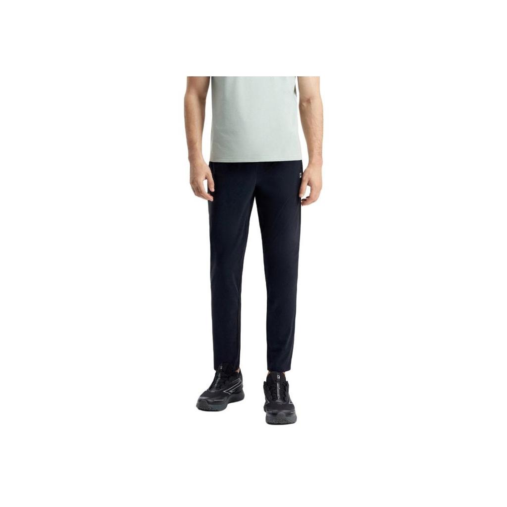 New FILA AthleticsFitness Knitted Sweatpants Men's Pitch Black BK A51M521604A-BK