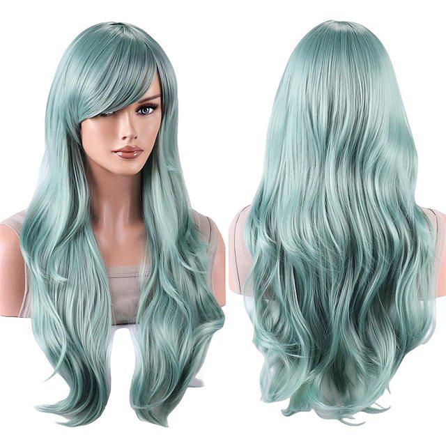 Universal 70cm Long Curly Anime Cosplay Wig - European & American Style