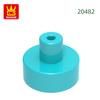 Non-Toxic 763Pcs/Lot 20482 Round 1 X 1 With Bar And Pin Block Moc Color Accessories Compatible With Brick Diy Children Toy Assembly