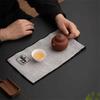 4 Pcs/Set Water Absorption Vintage Tea Towel Double-sided Tea Table Pad  Comfortable To The Touch