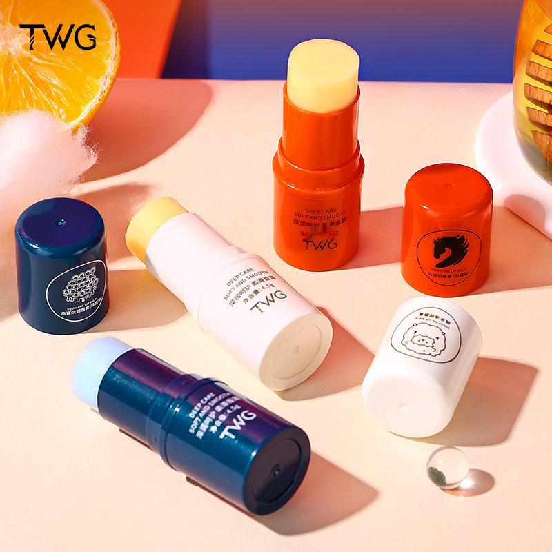 TWG Lanolin & Squalane Honey Lip Balm - Winter Moisturizing for Students