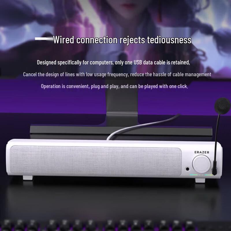 Lenovo A101Pro Desktop Gaming Speaker with 7.1 Surround Sound