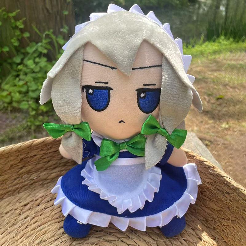 Real Picture TouHou Project Fumo Plush Toy Hakurei Reimu Komeiji Satori Kirisame Marisa Stuffed Anime Plushies Gifts Girl